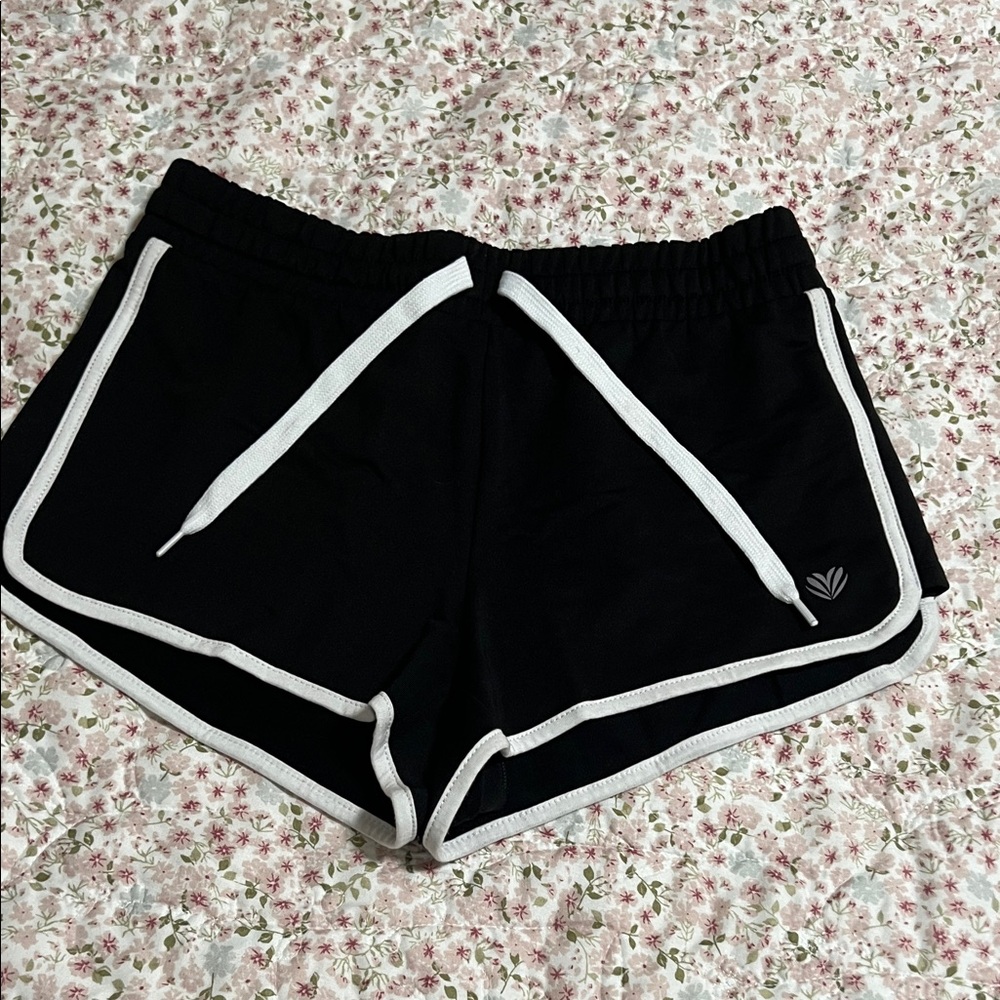 Forever 21 Black Shorts with White Trim
